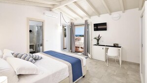 Doppelzimmer, Balkon, Buchtblick