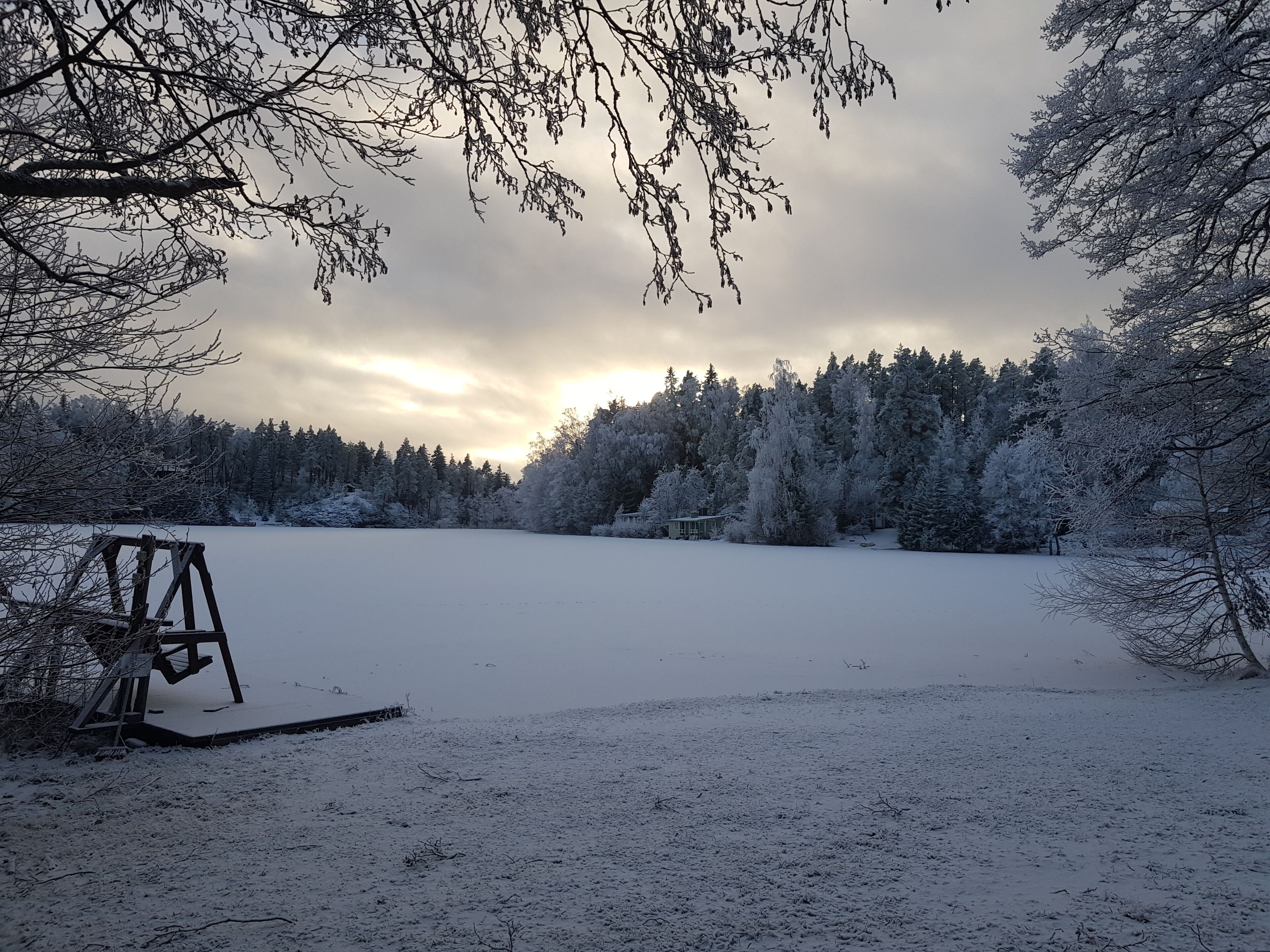 private beach, rowing