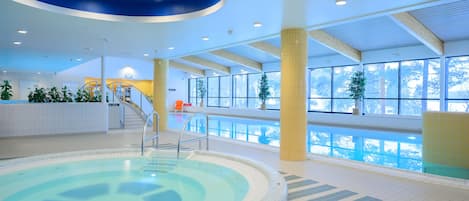 Sauna, bain à remous, hammam