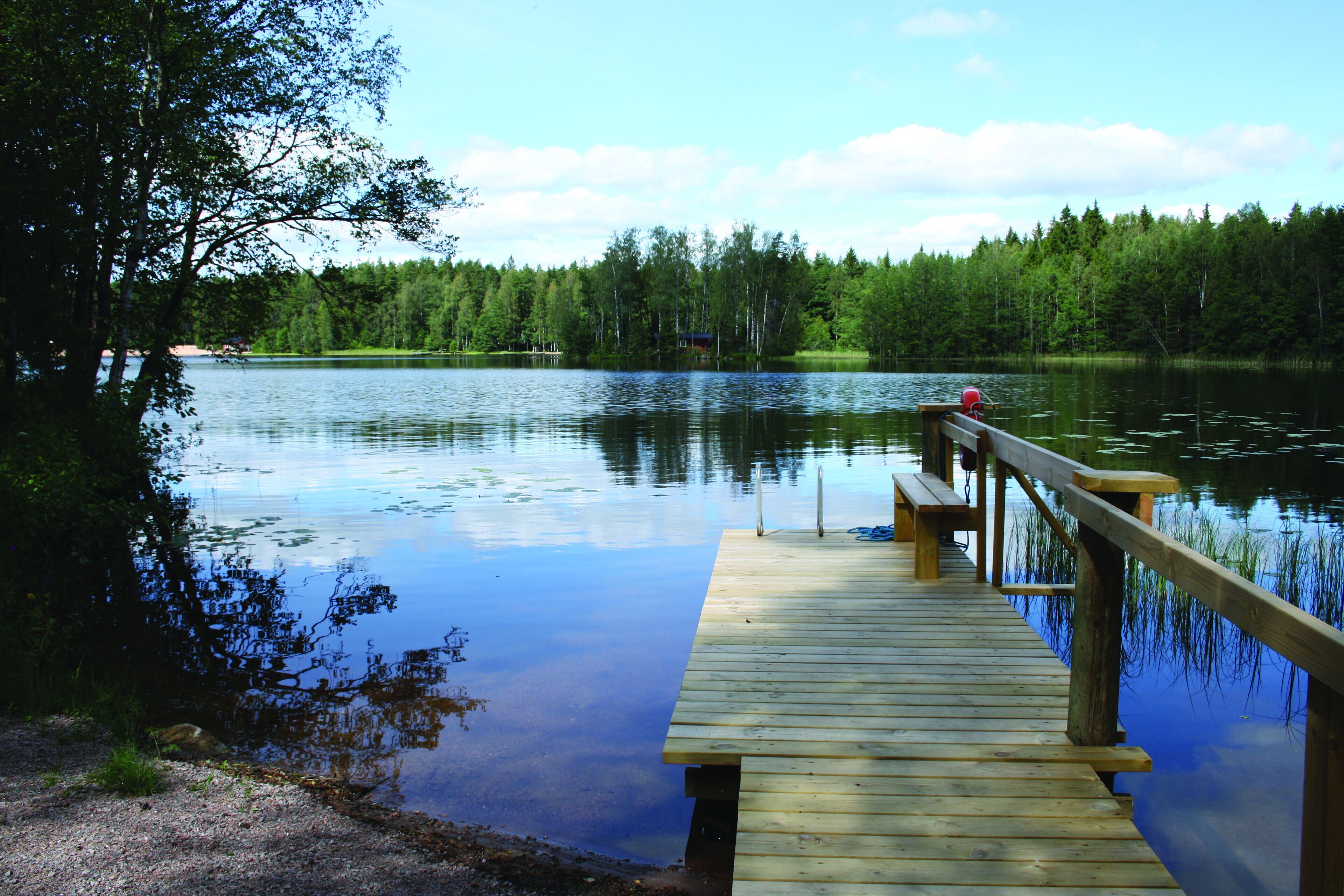 private beach, rowing