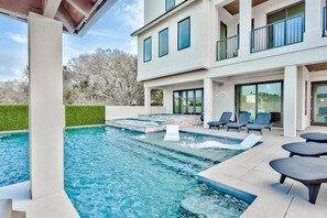 Außenpool, beheizter Pool