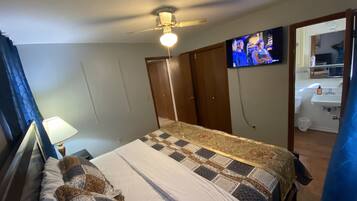 3 bedrooms, iron/ironing board, free WiFi, bed sheets