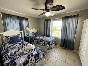 4 bedrooms, travel crib, WiFi, bed sheets