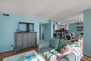 Condo (Edgewater Tower 1 Unit 1206 (3/2.5)) | Living room - Edgewater by iTrip Panama City Beach (Panama City Beach)