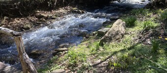 Cruso Creek(Villa 2) -  Creek, Hot Tub, Fireplace, Near Asheville, View,  WiFi