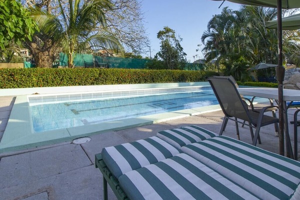 Alberca al aire libre