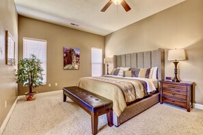 4 間睡房、熨斗/熨衫板、免費 Wi-Fi、床單