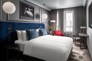 Minibar, in-room safe, desk, blackout curtains