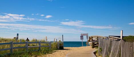 Perto da praia, toalhas de praia