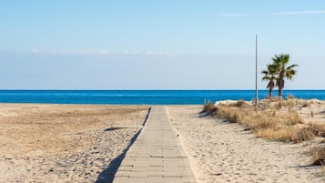 Accommodatie ligt op het strand