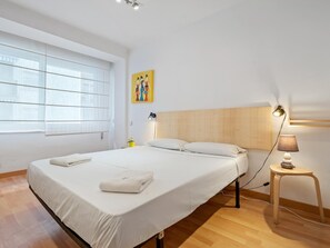 1 dormitorio, Internet, ropa de cama