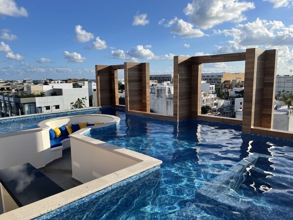 Alberca al aire libre 