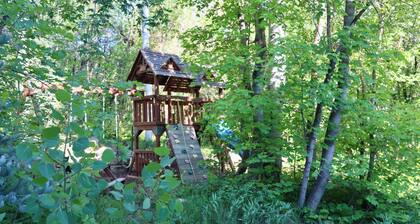 25-Bed, Amenity-Rich Estate in a Private Forest