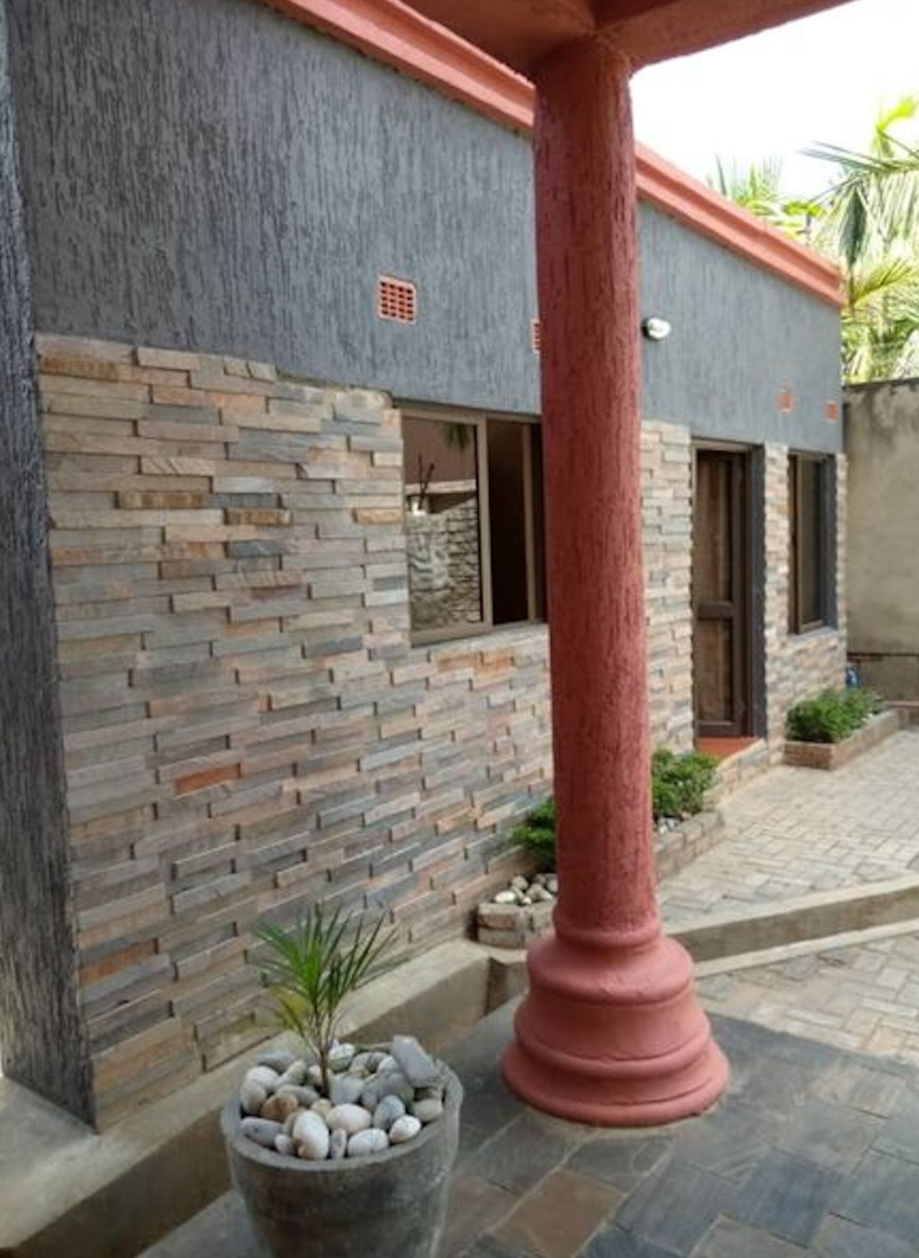 숙박 시설 구내