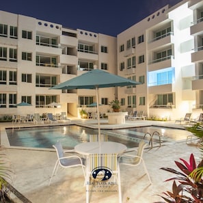 Apartment, 3 Bedrooms, Accessible, Balcony | Pool | Outdoor pool