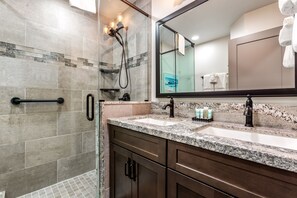 Hair dryer, towels