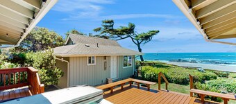 Dog-Friendly Coastal Gem w/ Beach Access, Ocean Views, Private Hot Tub & More