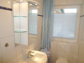 Shower, hair dryer
