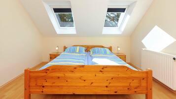 2 chambres, lit parapluie, Wi-Fi