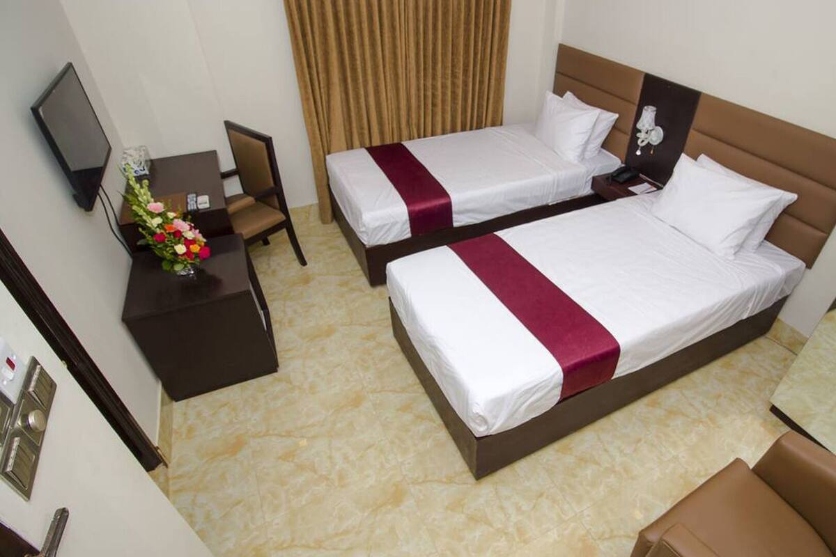 Deluxe Twin Room | Living room