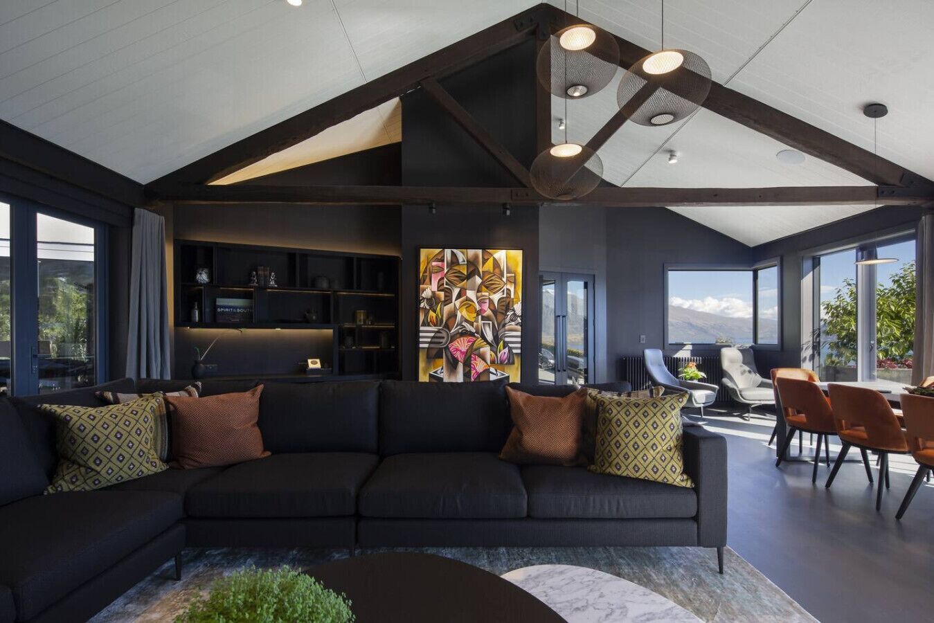 TV, fireplace, stereo