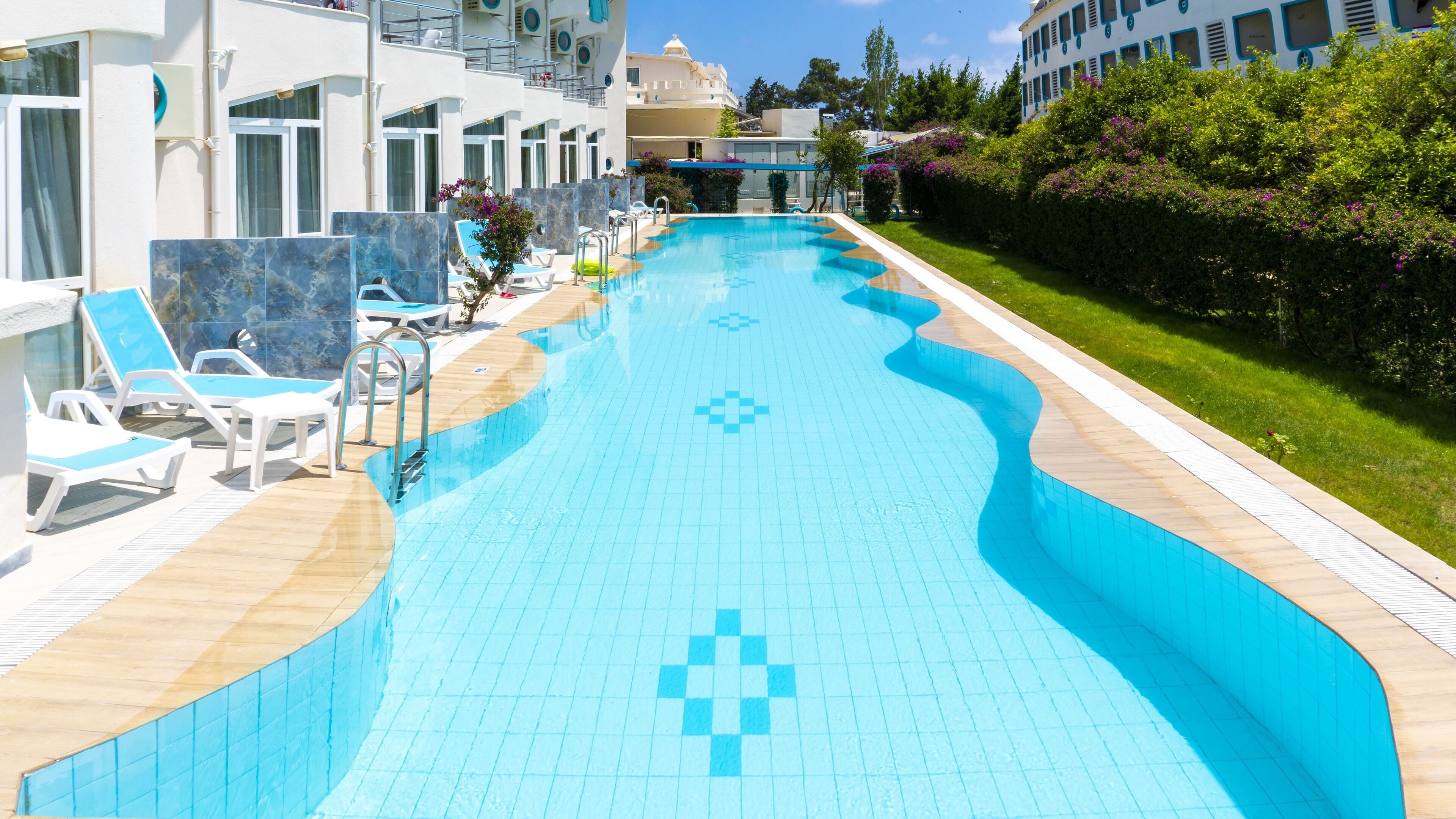 Swim Up Room | Terraza o patio