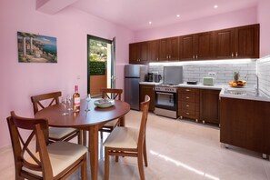 Family Apartment | Private kitchen - Poseidon Suite by CorfuEscapes (Corfu)