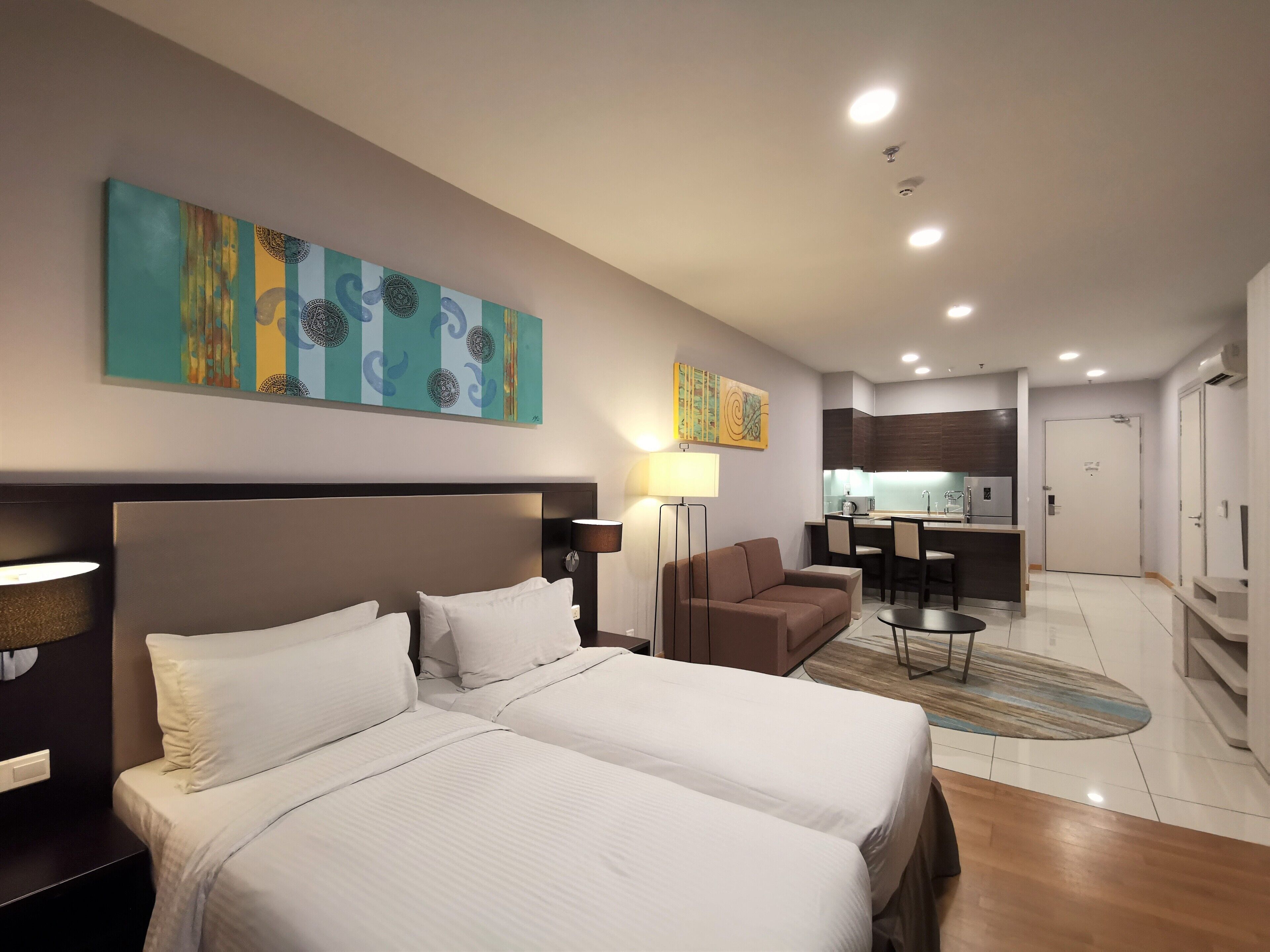 In-room safe, desk, blackout curtains, soundproofing