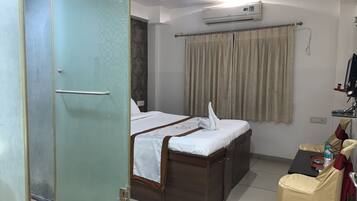 Deluxe Ac Room | Egyptian cotton sheets, premium bedding, memory-foam beds