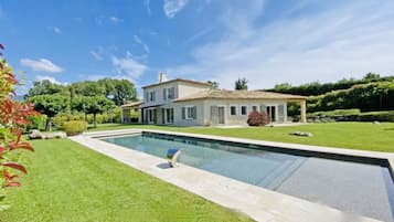 AuĂenpool, beheizter Pool