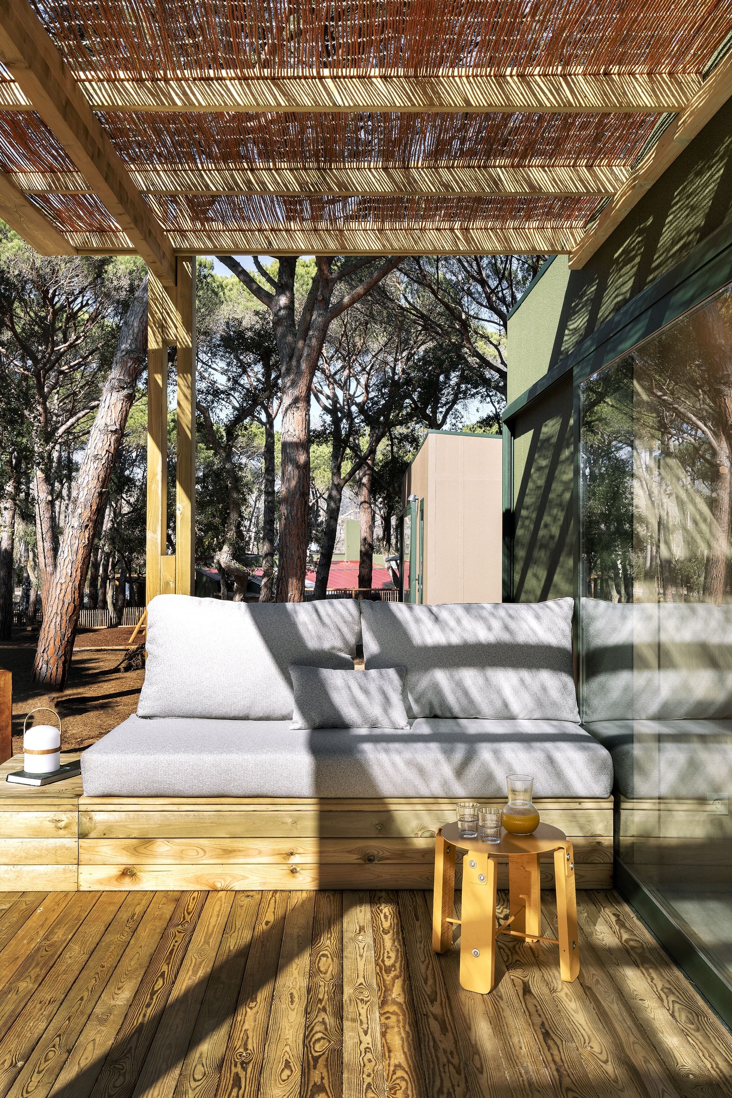 Cabaña familiar | Terraza o patio