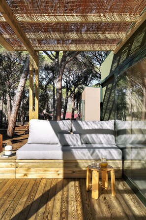 Family Cabin | Terrace/patio - wecamp Santa Cristina (Santa Cristina de Aro)