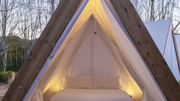 1 chambre, literie hypoallergénique, couette en duvet d'oie