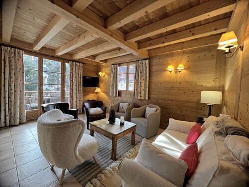 PATURAGE - Semi-detached chalet facing the mountains - Wi-Fi - Garage