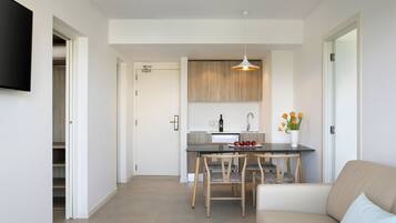 Standard Apartment, Balcony, City View | Living area