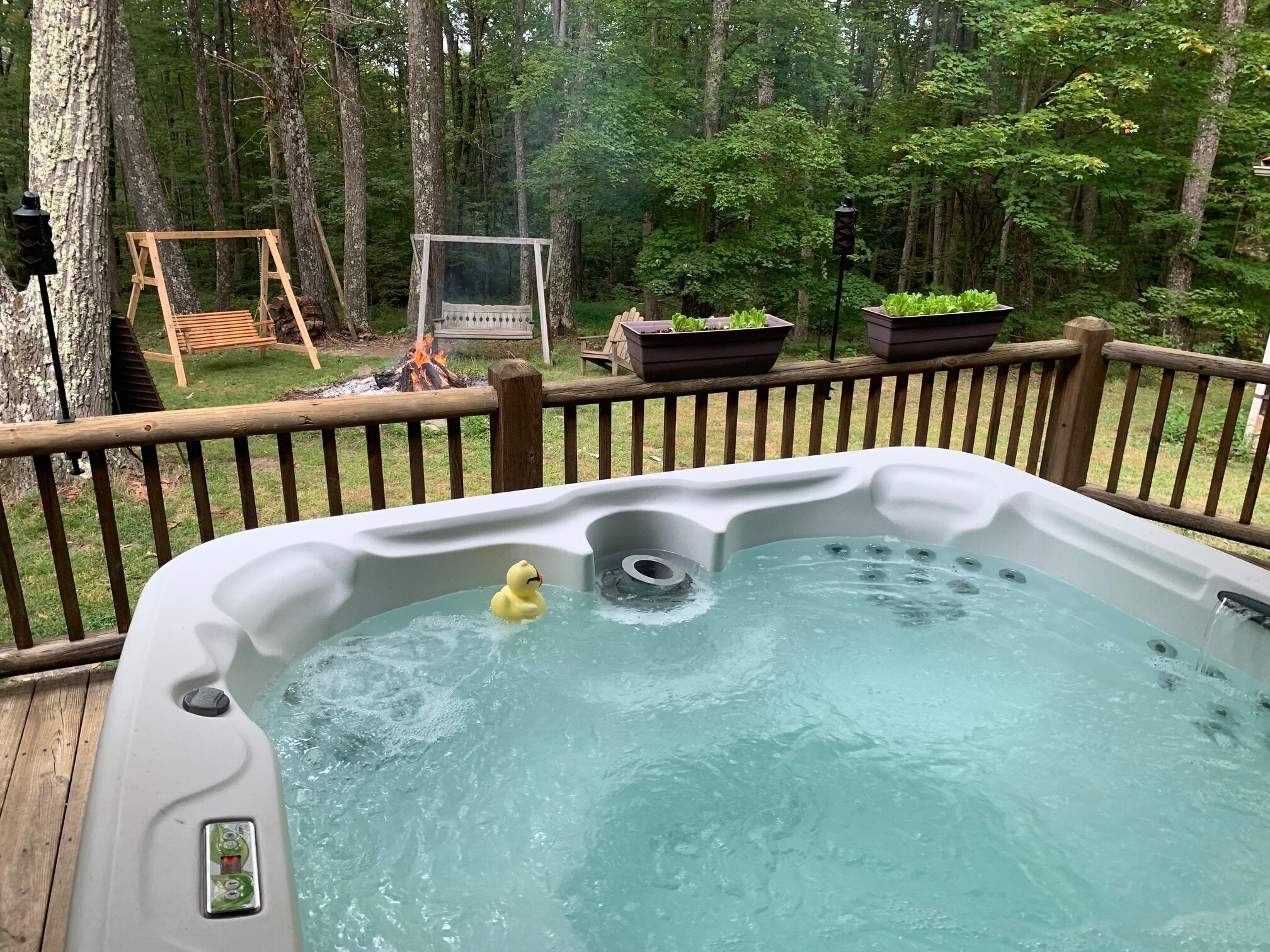 Bubbelpool utomhus