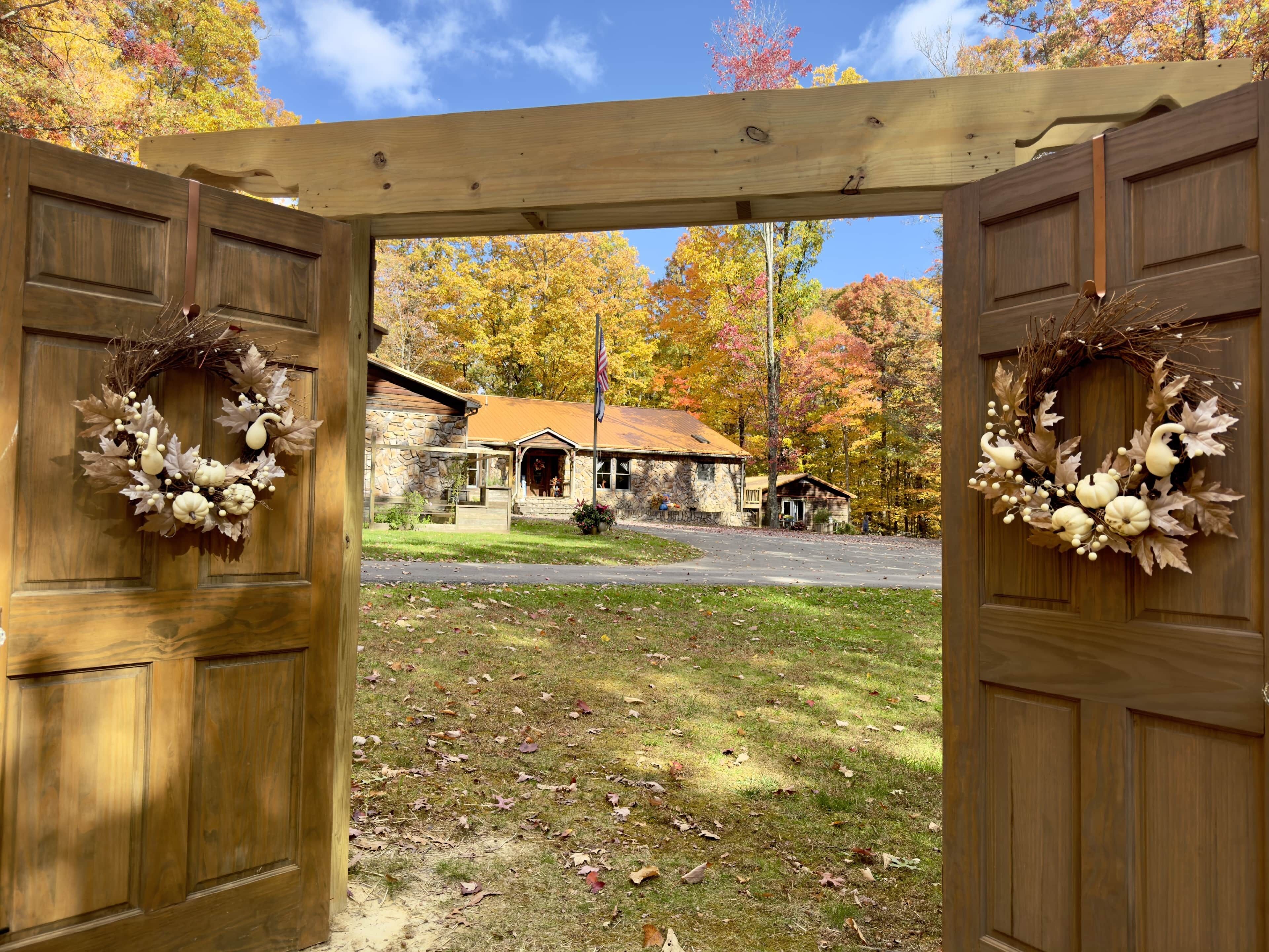 Enceinte de l’hébergement