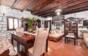 Ferienhaus, 2 Schlafzimmer, Terrasse | Wohnbereich