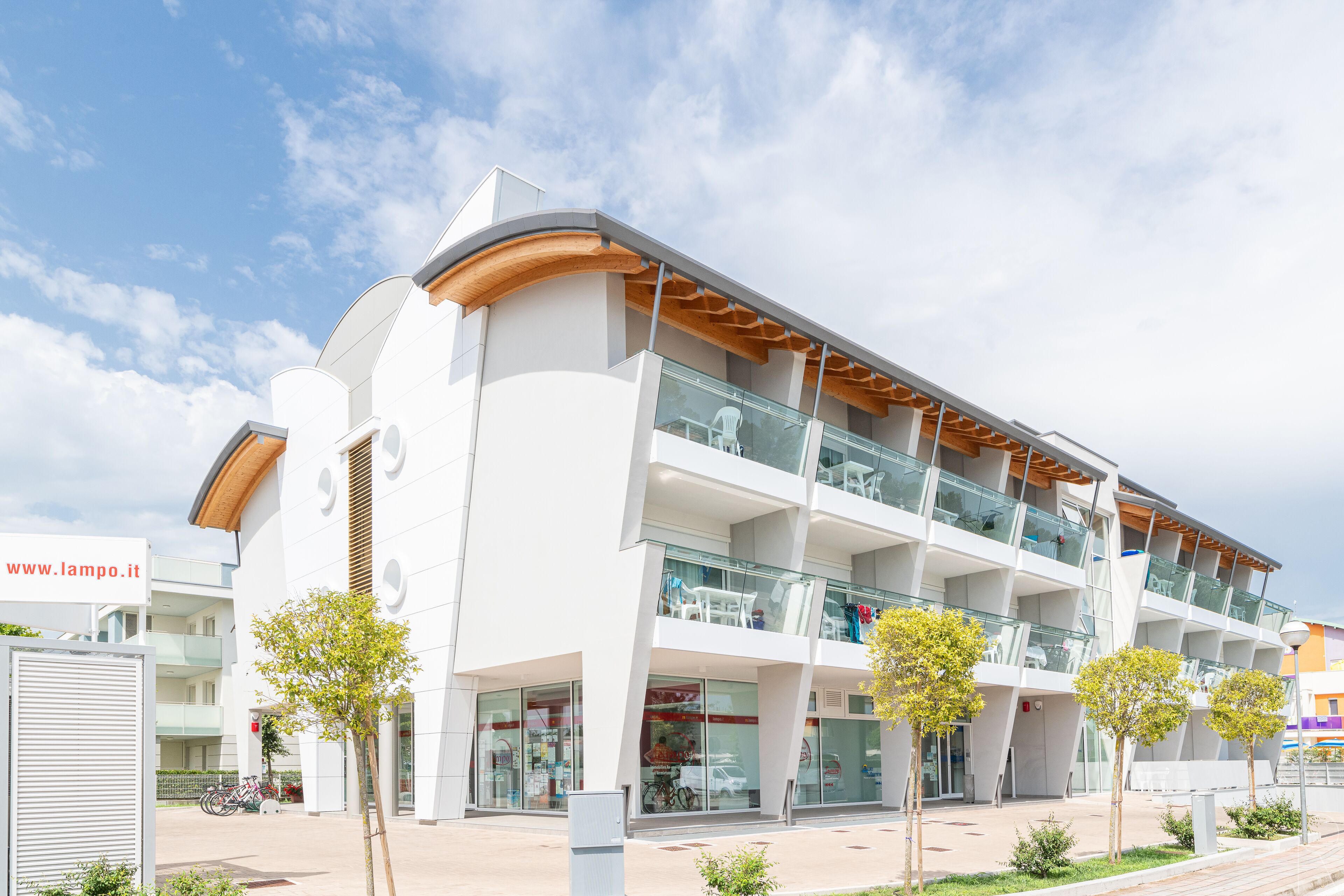 Mostrador para check-in y check-out