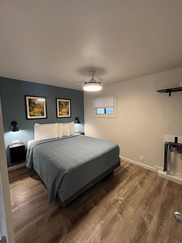 2 bedrooms, iron/ironing board, travel cot, free WiFi