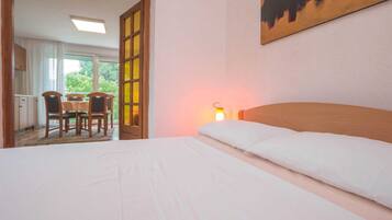 1 Schlafzimmer, kostenloses WLAN, Bettwäsche