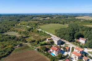 Villa | View from property - Charming 6-bed Villa in Vižinada (Vizinada)