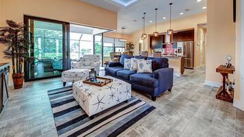 House (Blue Lagoon) | Living room | Flat-screen TV, DVD player