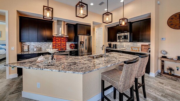 House (Blue Lagoon) | Private kitchen | Coffee/tea maker, fridge, microwave, dishwasher - Blue Lagoon (Rotonda West)