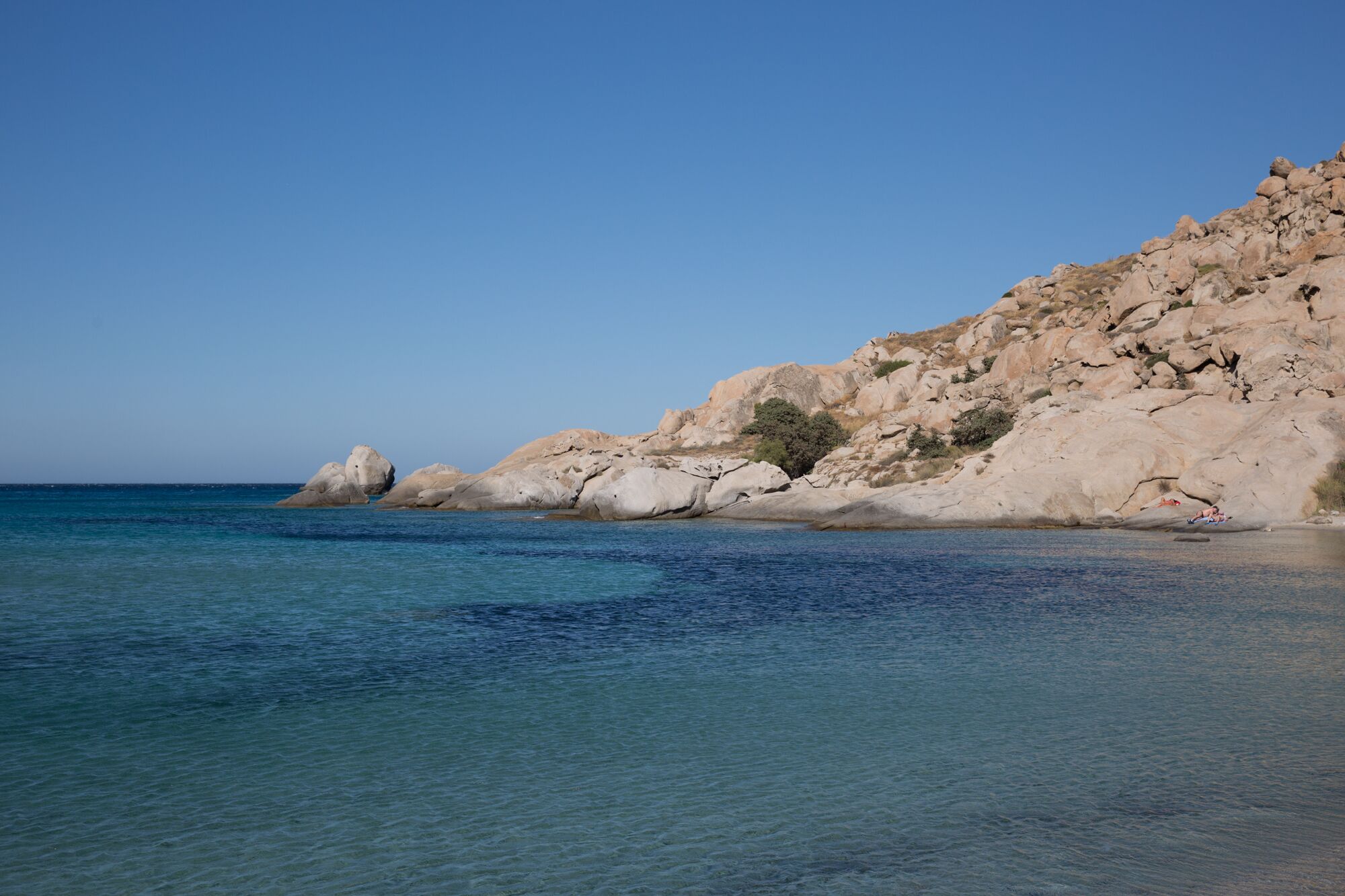 In Strandnähe, Strandtücher, Strandbar