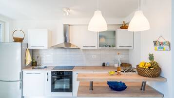 Refrigerador, placa de cocina, lavavajillas, tetera/pava eléctrica