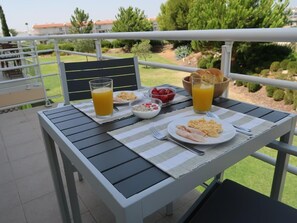 Opções para refeição ao ar livre