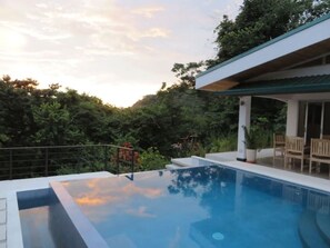 Outdoor pool - Modern Hill top Home with a Beautiful Tropical View (Nosara)