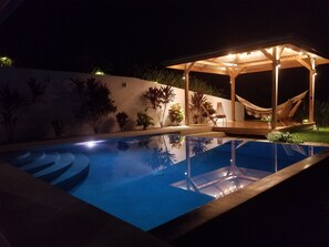 Outdoor pool - Modern Hill top Home with a Beautiful Tropical View (Nosara)