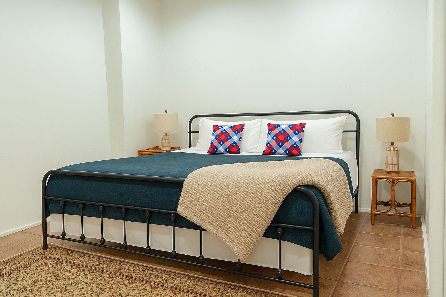 3 quartos, berço de viagem, Wi-Fi, roupa de cama